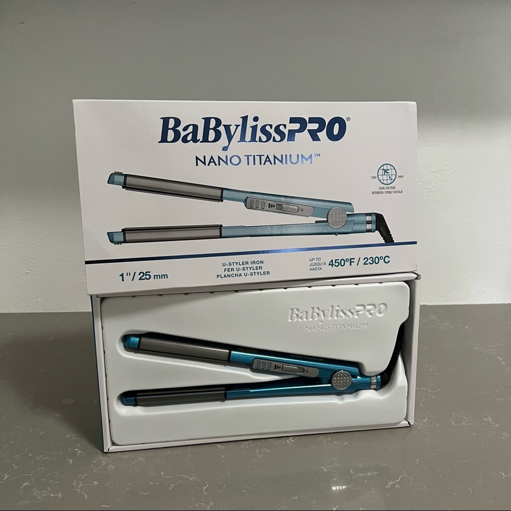 Babyliss Nano Titanium Straightener (Brand New)
